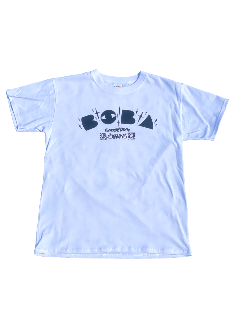 White shooting stars T-shirt
