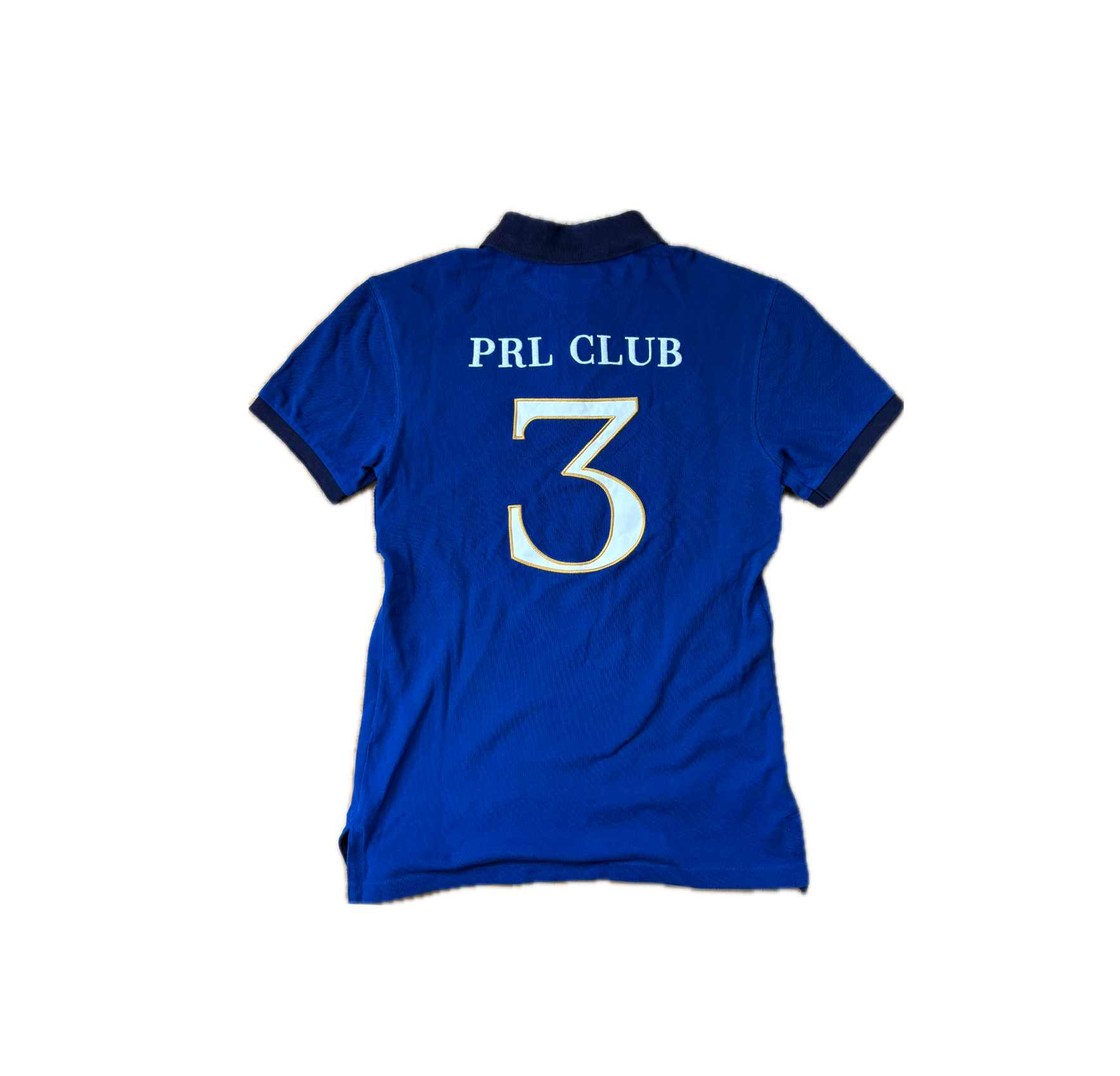 Blue big pony polo