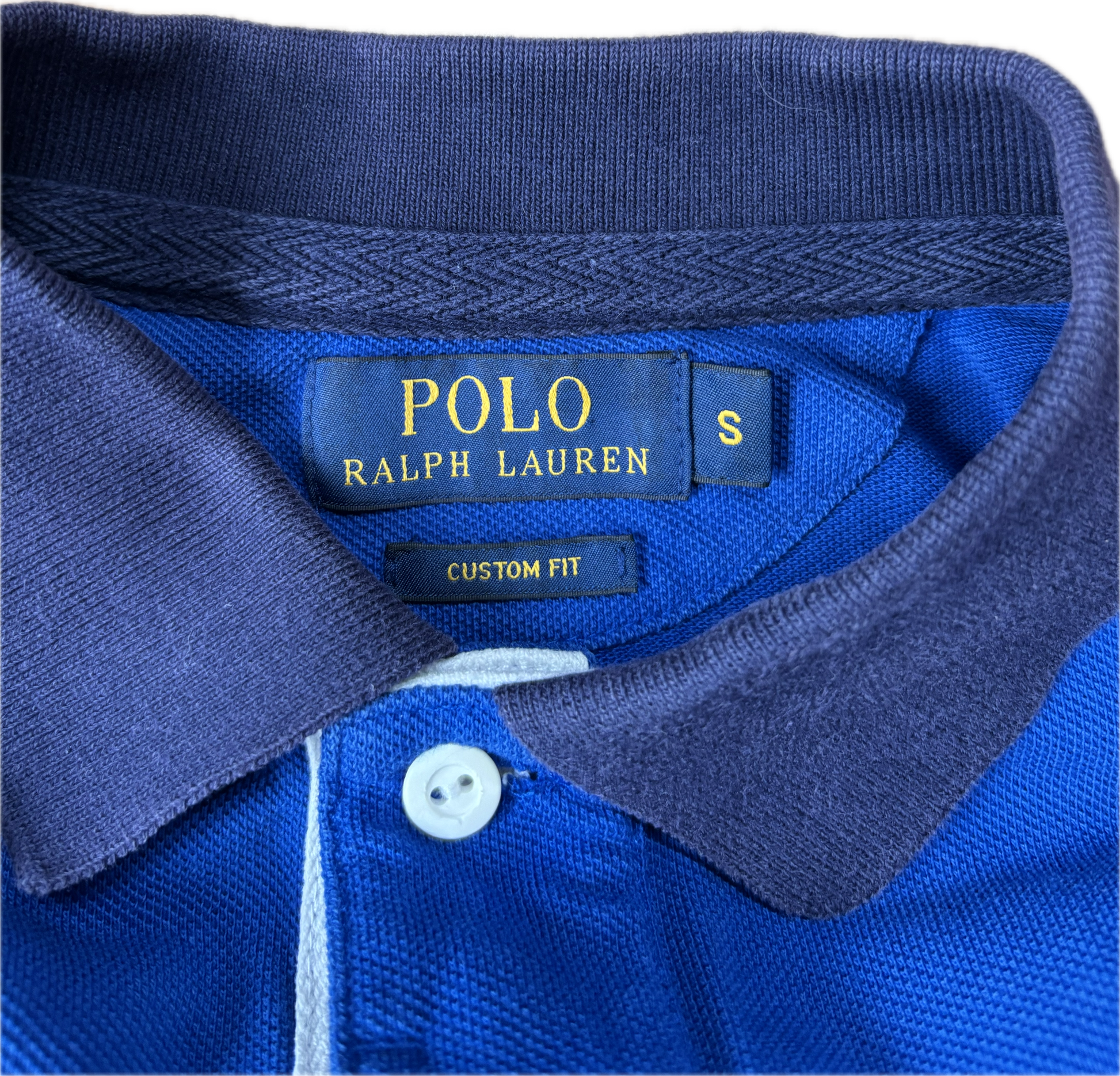 Blue big pony polo