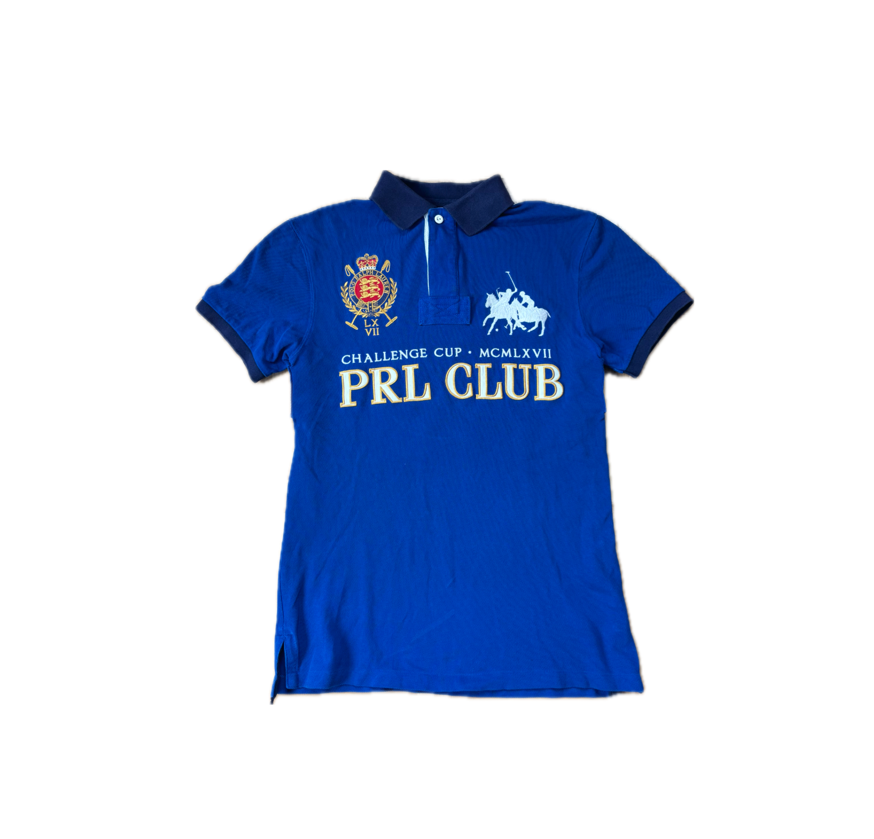 Blue big pony polo