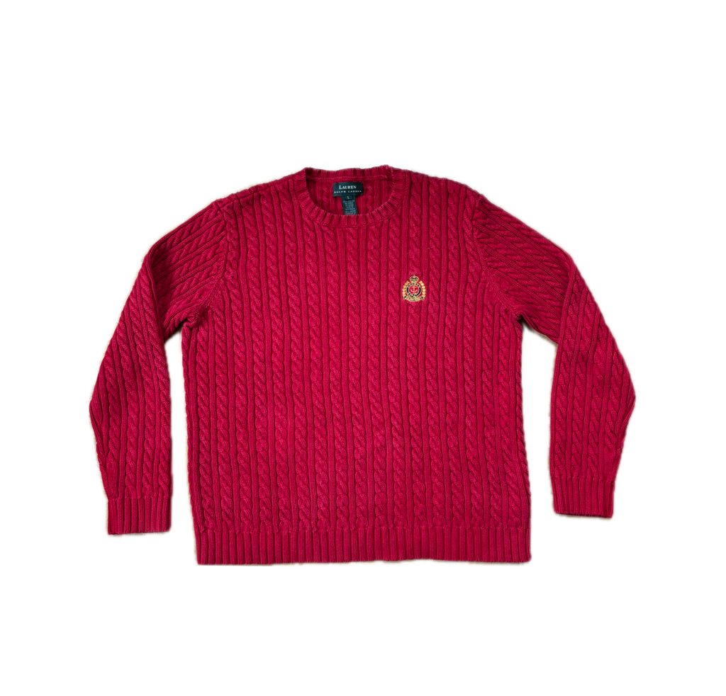 Ralph Lauren Cabel Knit Sweater